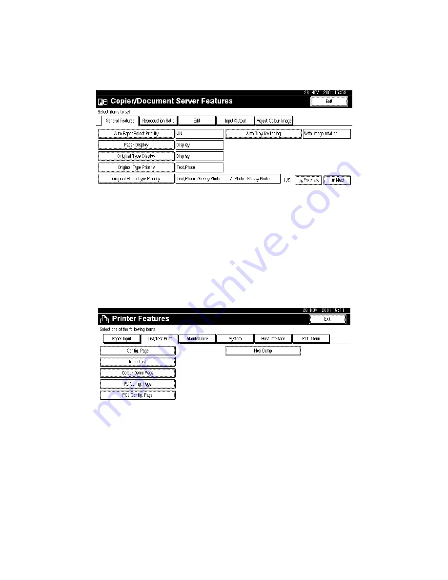 Gestetner G060 Service Manual Download Page 630