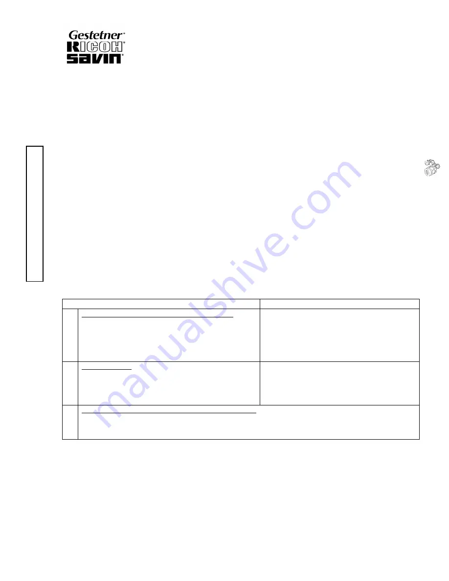 Gestetner G060 Service Manual Download Page 891