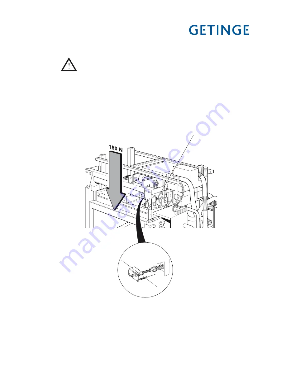 Getinge 86 SERIES Technical Manual Download Page 93