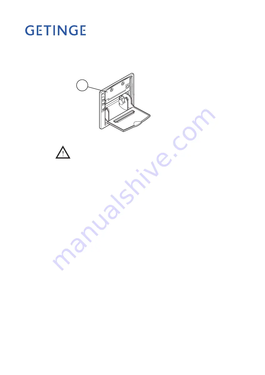 Getinge 88-SERIES User Manual Download Page 16