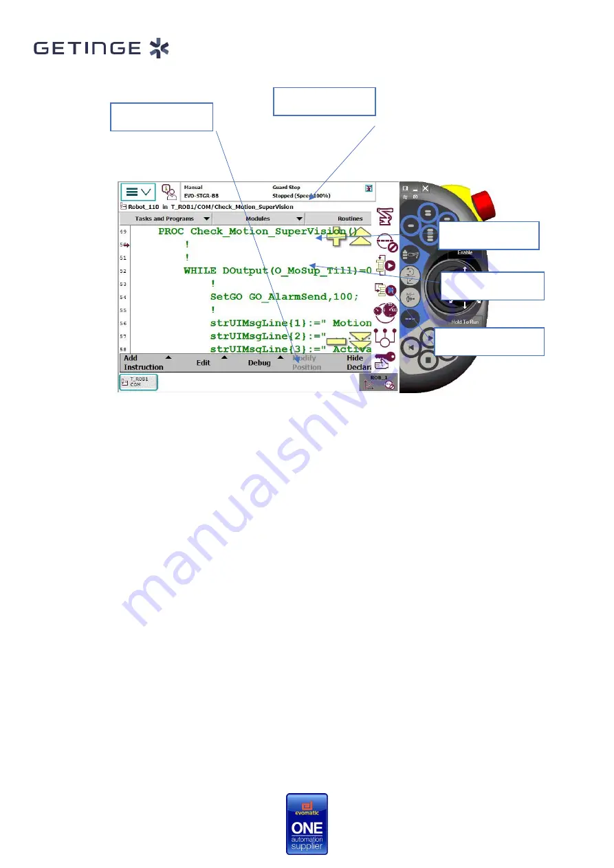 Getinge GEV TS 121650 AR-2 User Manual Download Page 52