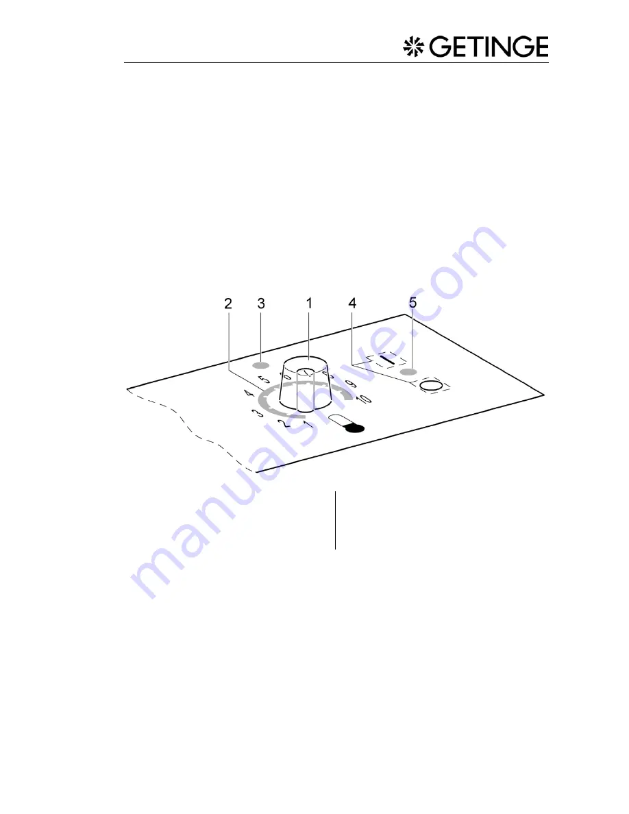 Getinge GS 43 User Manual Download Page 5