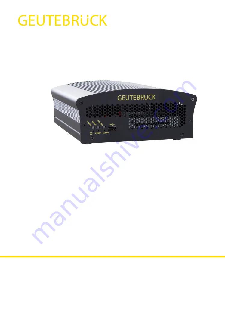 Geutebruck G-ST 2000+ User Manual Download Page 54