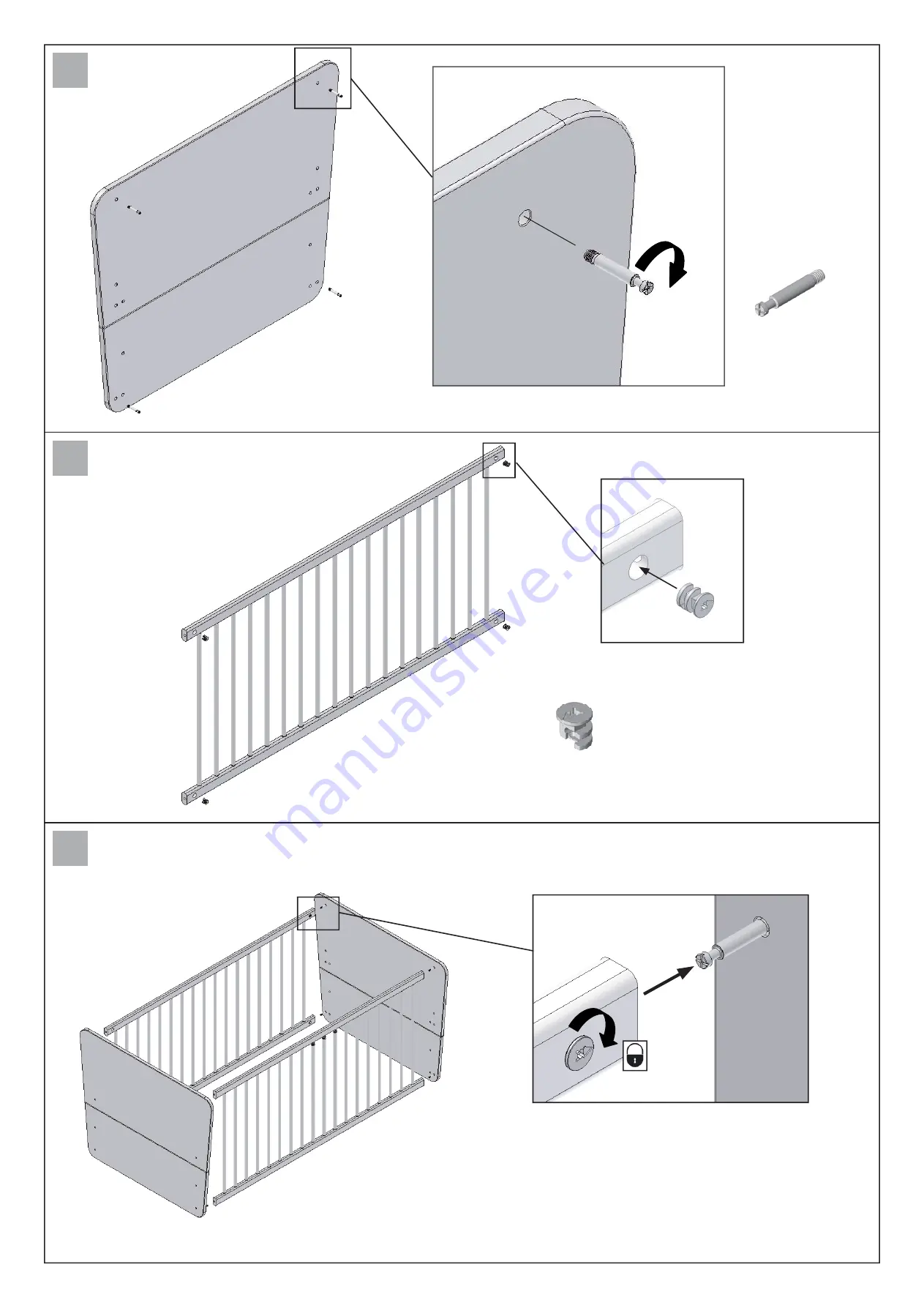 Geuther Black & White 1147KB Instructions For Assembly And Use Download Page 4