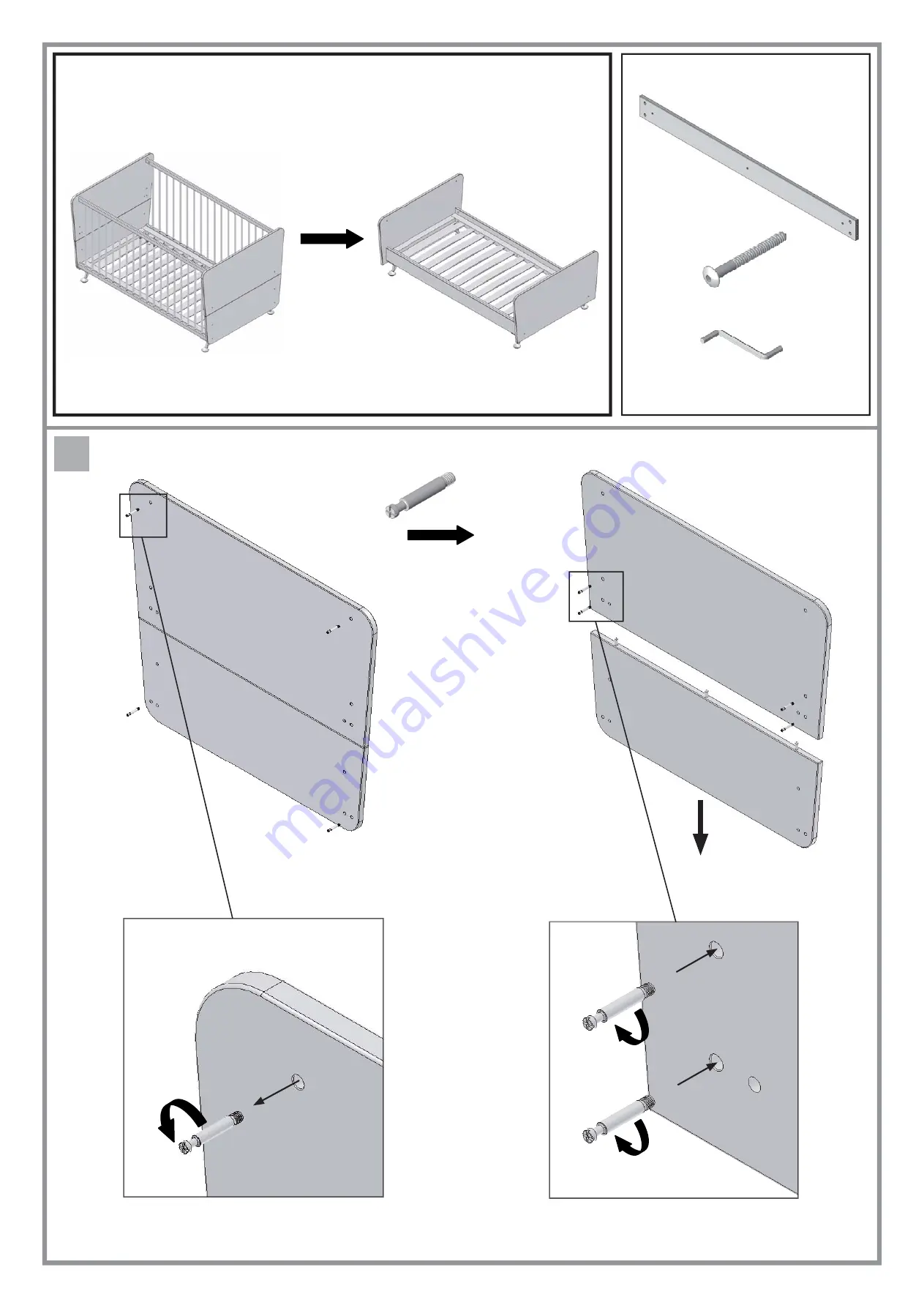 Geuther Black & White 1147KB Instructions For Assembly And Use Download Page 6