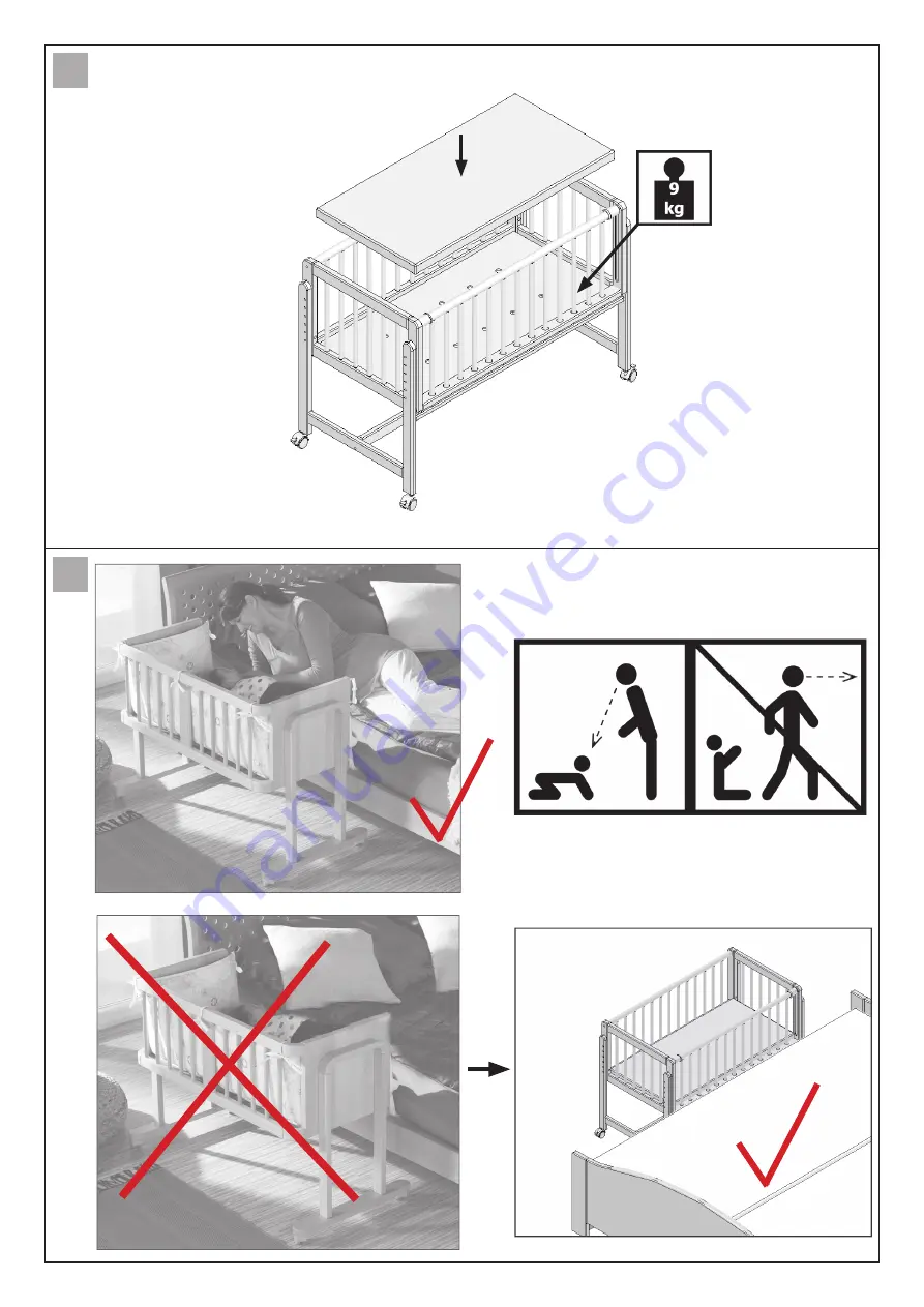 Geuther lawalu 1123 betty Instructions For Assembly And Use Download Page 8