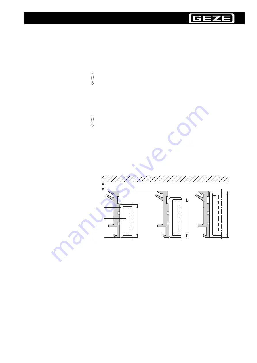 GEZE Slimdrive SL Installation And Service Manual Download Page 23