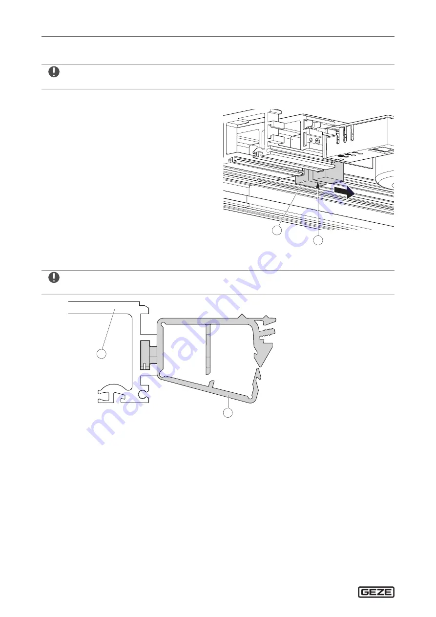 GEZE Slimdrive SLT Installation And Service Instructions Manual Download Page 22