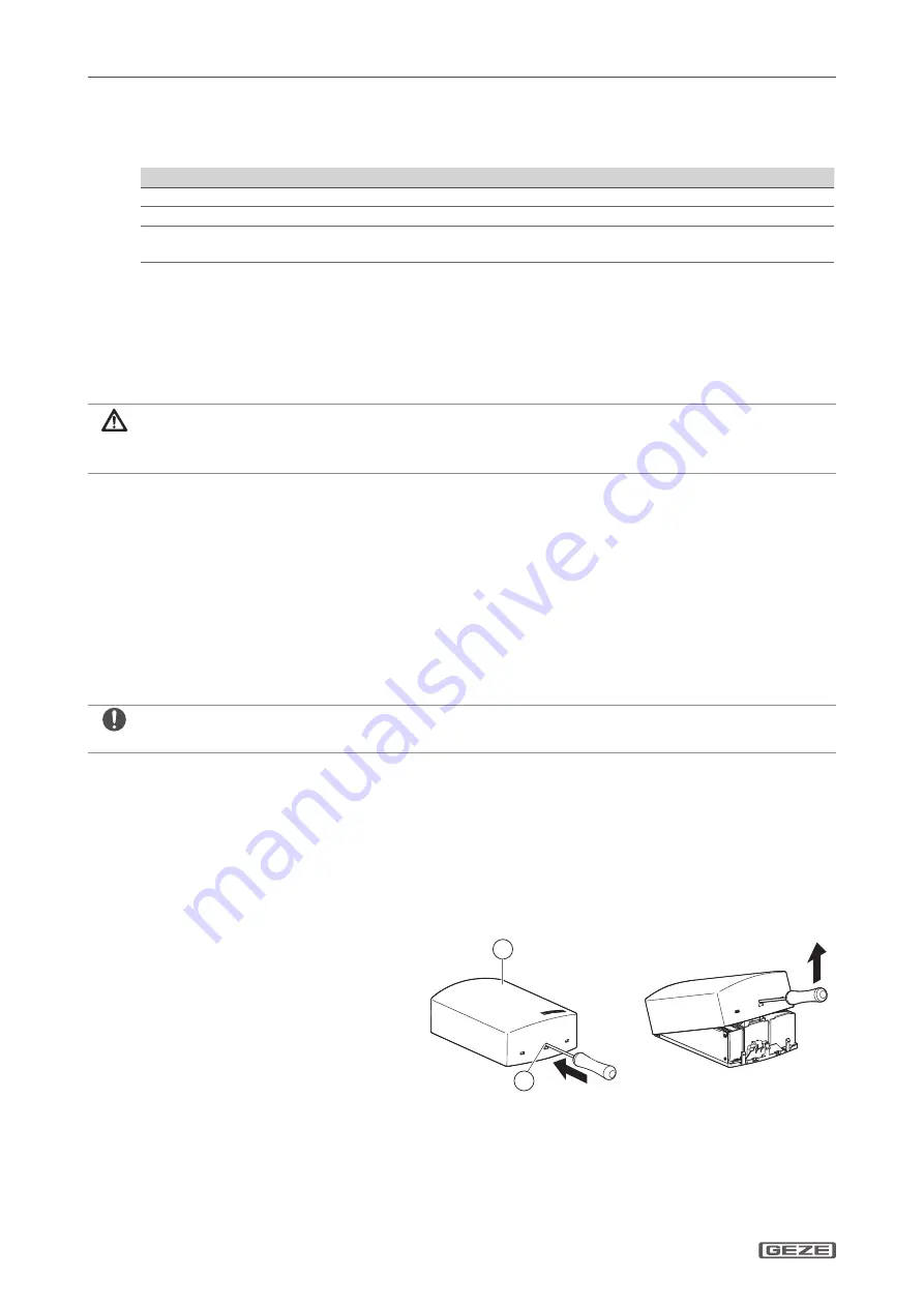 GEZE THZ Installation Instructions Manual Download Page 34