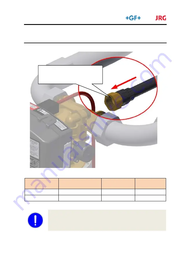 GF JRG Coral force 5000 Installation And Operating Instructions Manual Download Page 33