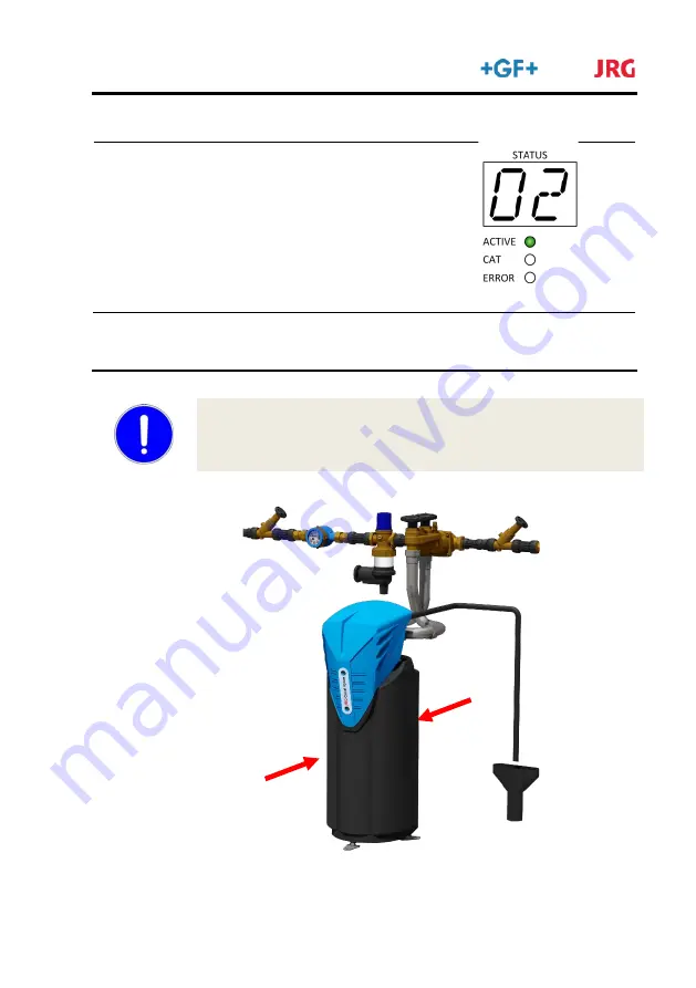 GF JRG Coral force 5000 Installation And Operating Instructions Manual Download Page 37