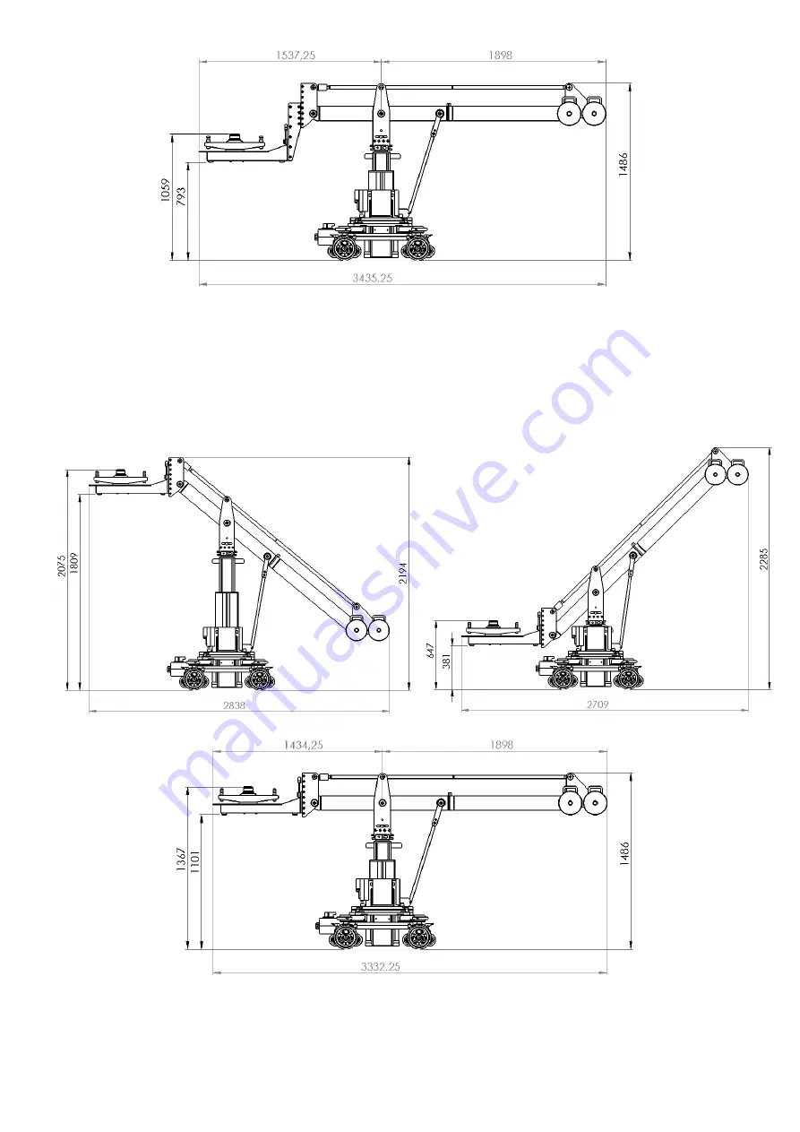 gfm GF-Primo Dolly Instruction Manual And Safety Manuallines Download Page 85