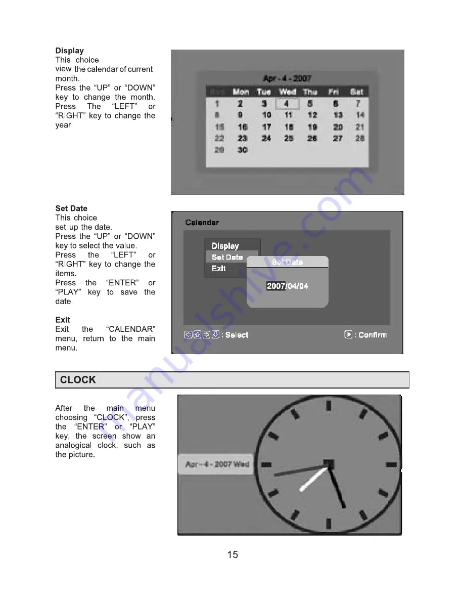 gfm MPF701 User Manual Download Page 15