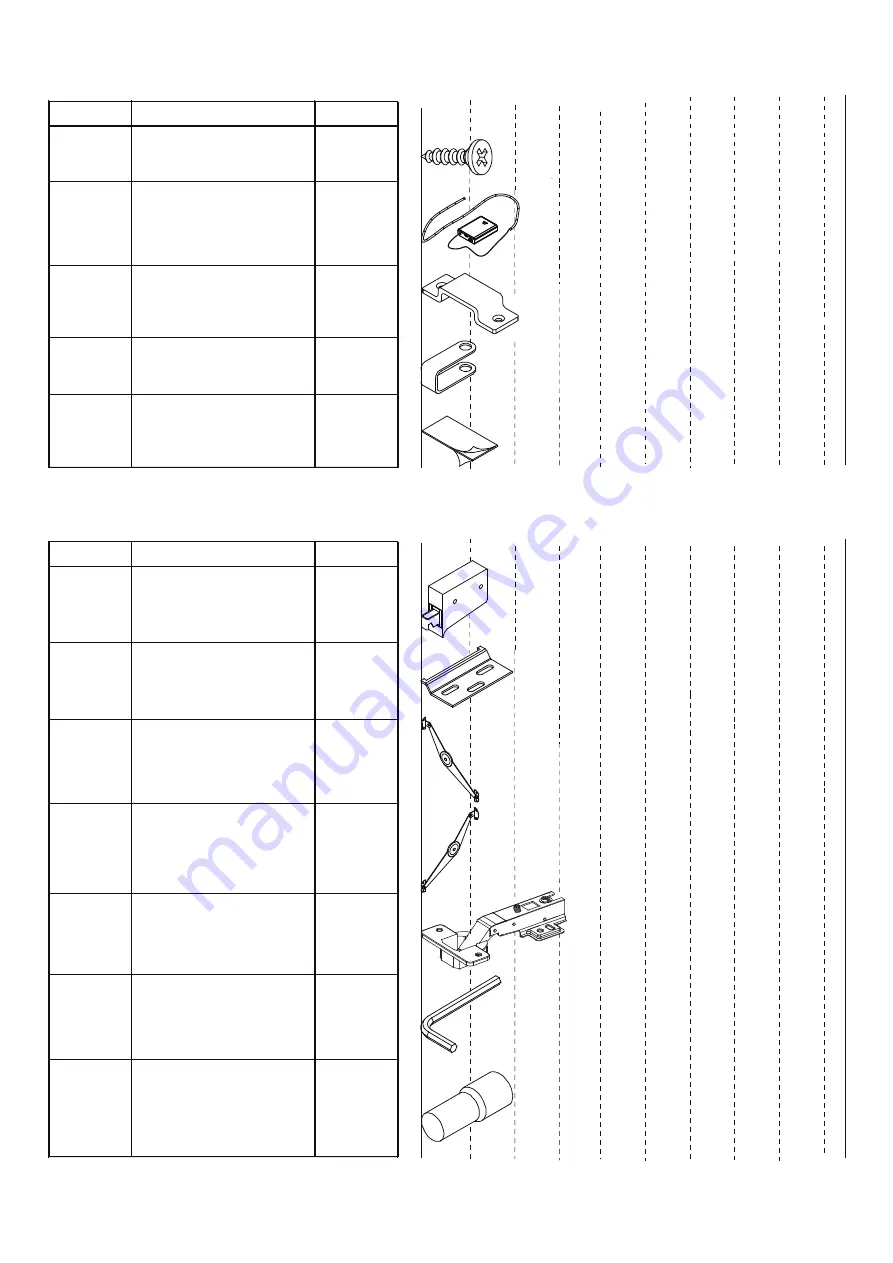 GFW Galicia Wall Hanging Sideboard Assembly Instructions Manual Download Page 5