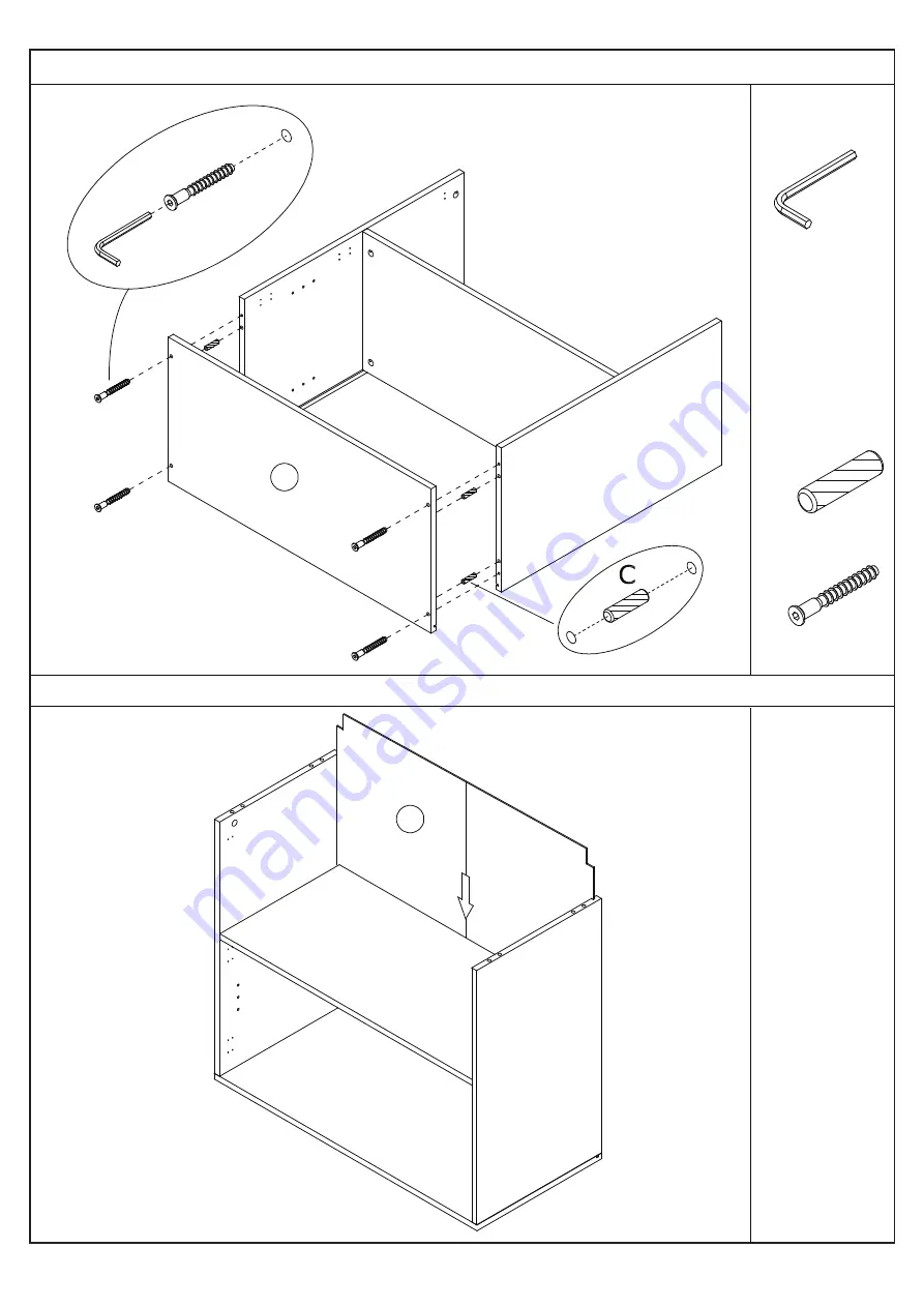 GFW Galicia Wall Hanging Sideboard Скачать руководство пользователя страница 7