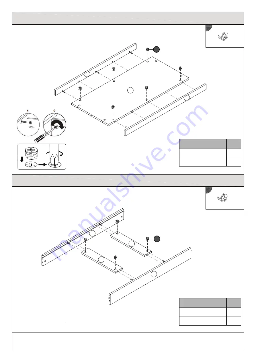 GFW LANCASTER LIFT UP COFFEE TABLE Скачать руководство пользователя страница 7