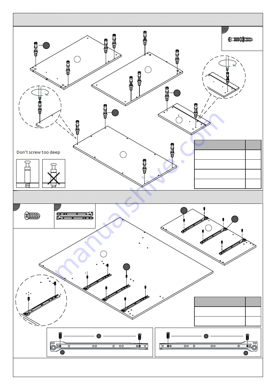 GFW NEW OTTAWA MID SLEEPER Assembly Instructions Manual Download Page 9