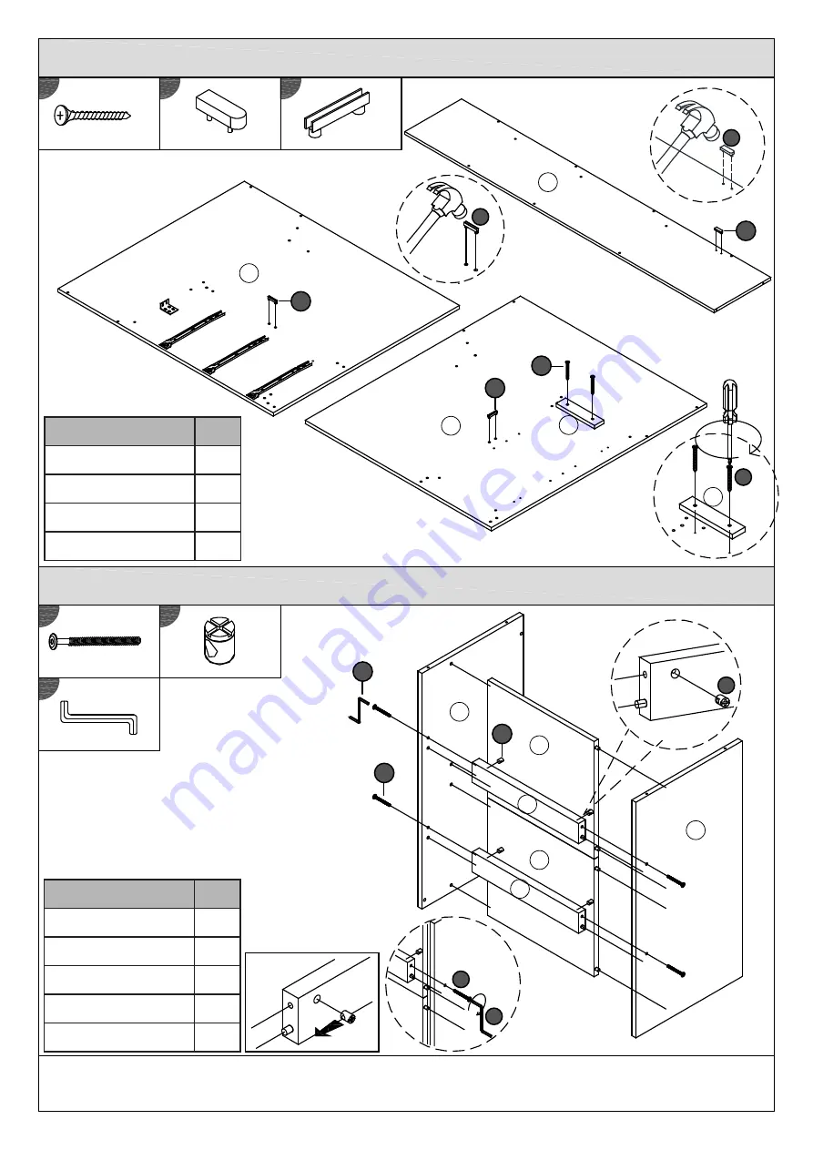 GFW NEW OTTAWA MID SLEEPER Assembly Instructions Manual Download Page 13