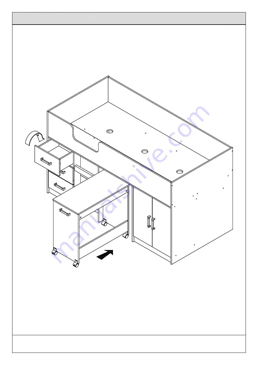 GFW NEW OTTAWA MID SLEEPER Assembly Instructions Manual Download Page 24