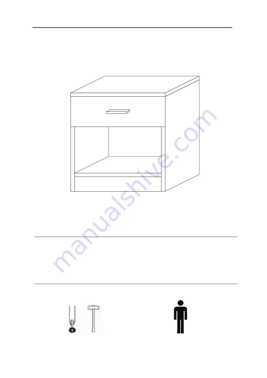 GFW OTTAWA NIGHTSTAND Assembly Instructions Manual Download Page 1