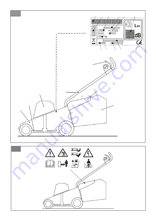 GGP ITALY SPA BL 380E Operator'S Manual Download Page 4