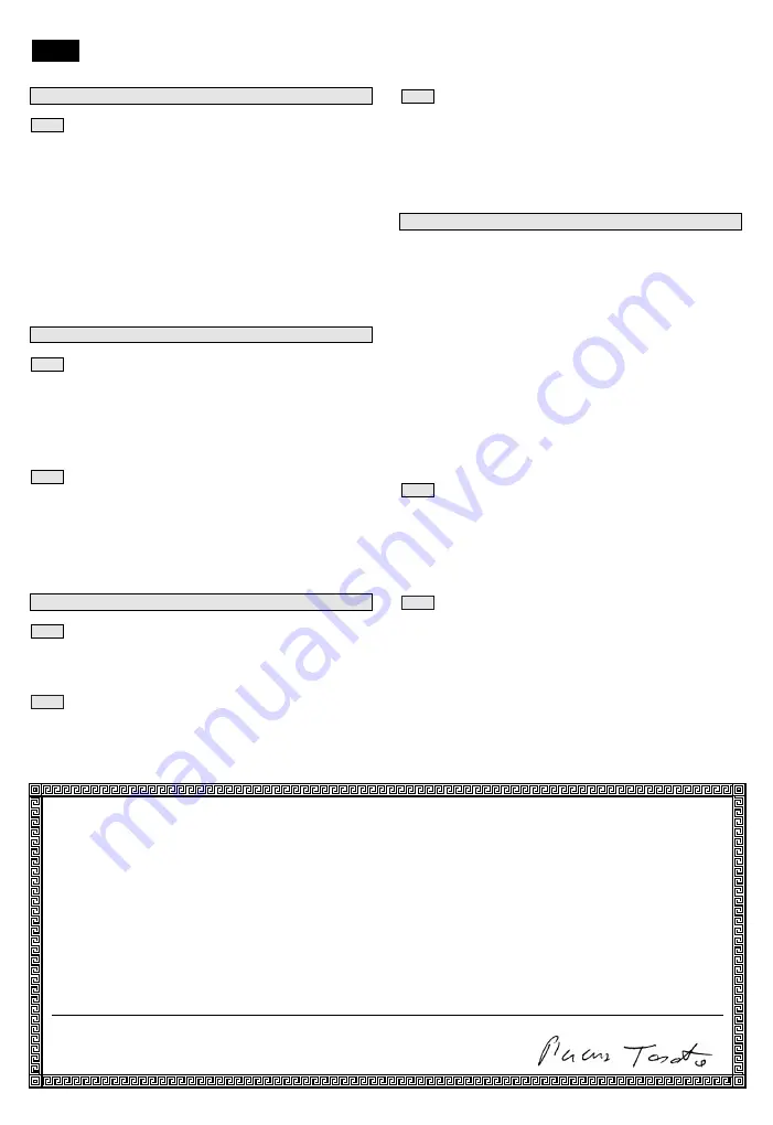 GGP ITALY SPA D 310 Operator'S Manual Download Page 19