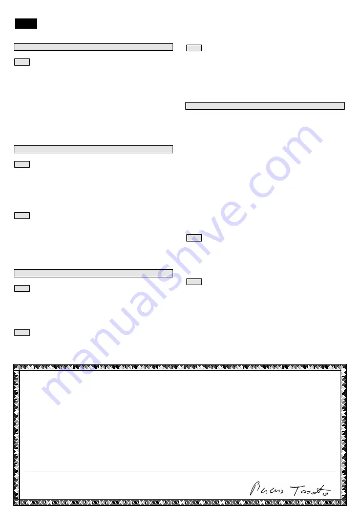 GGP ITALY SPA D 310 Operator'S Manual Download Page 21