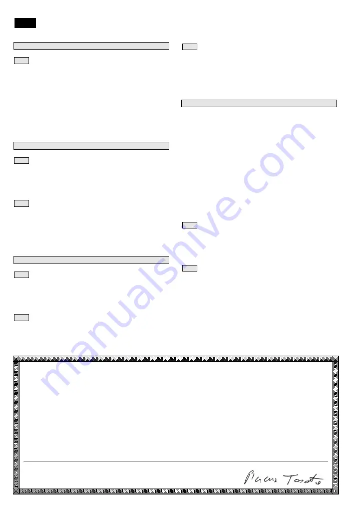 GGP ITALY SPA D 310 Operator'S Manual Download Page 27