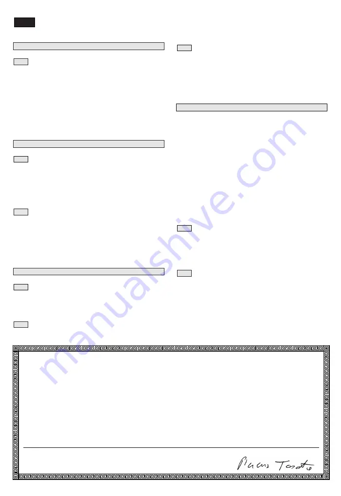 GGP ITALY SPA D 310 Operator'S Manual Download Page 63