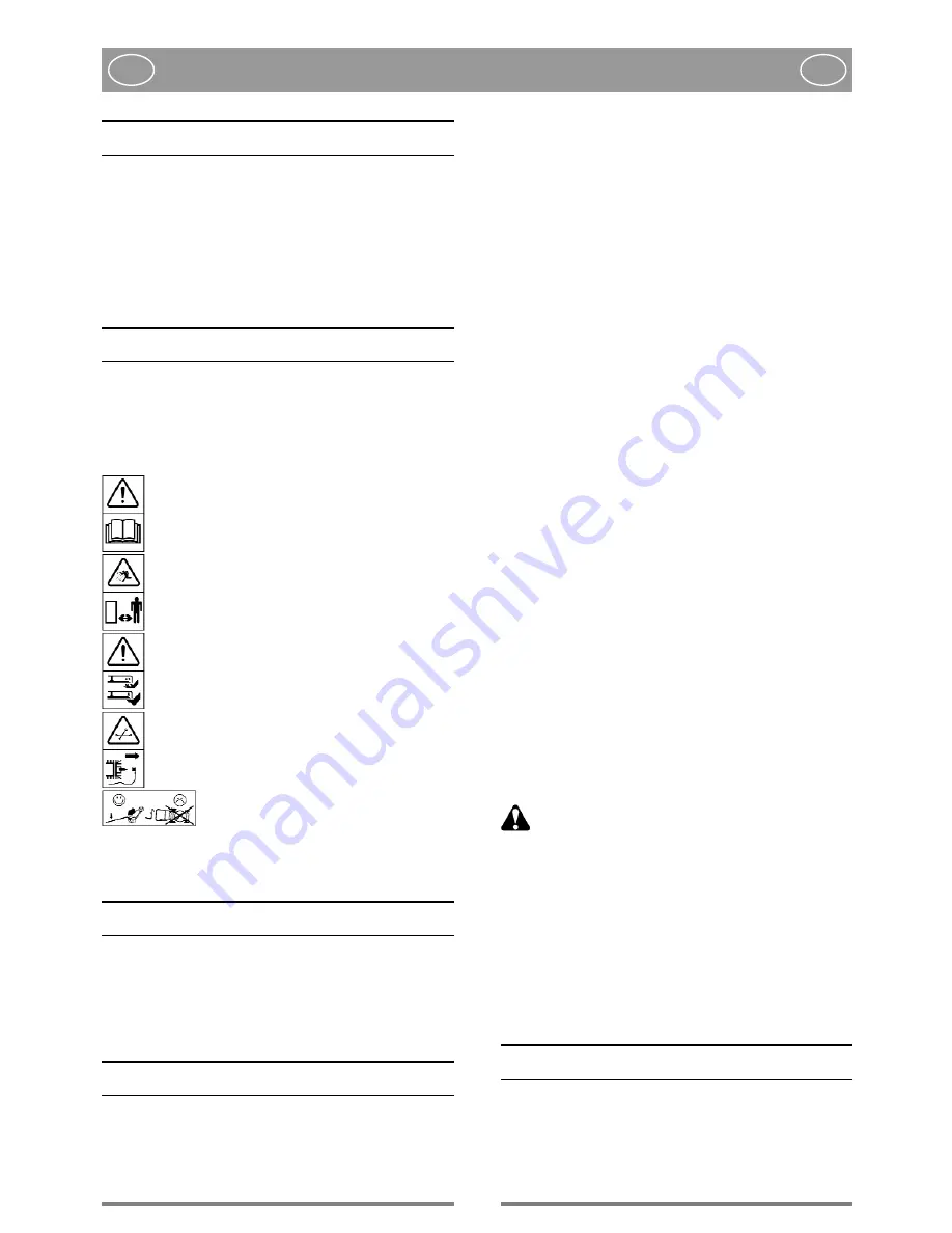 GGP ITALY SPA MC 534 TR 4S Operator'S Manual Download Page 105