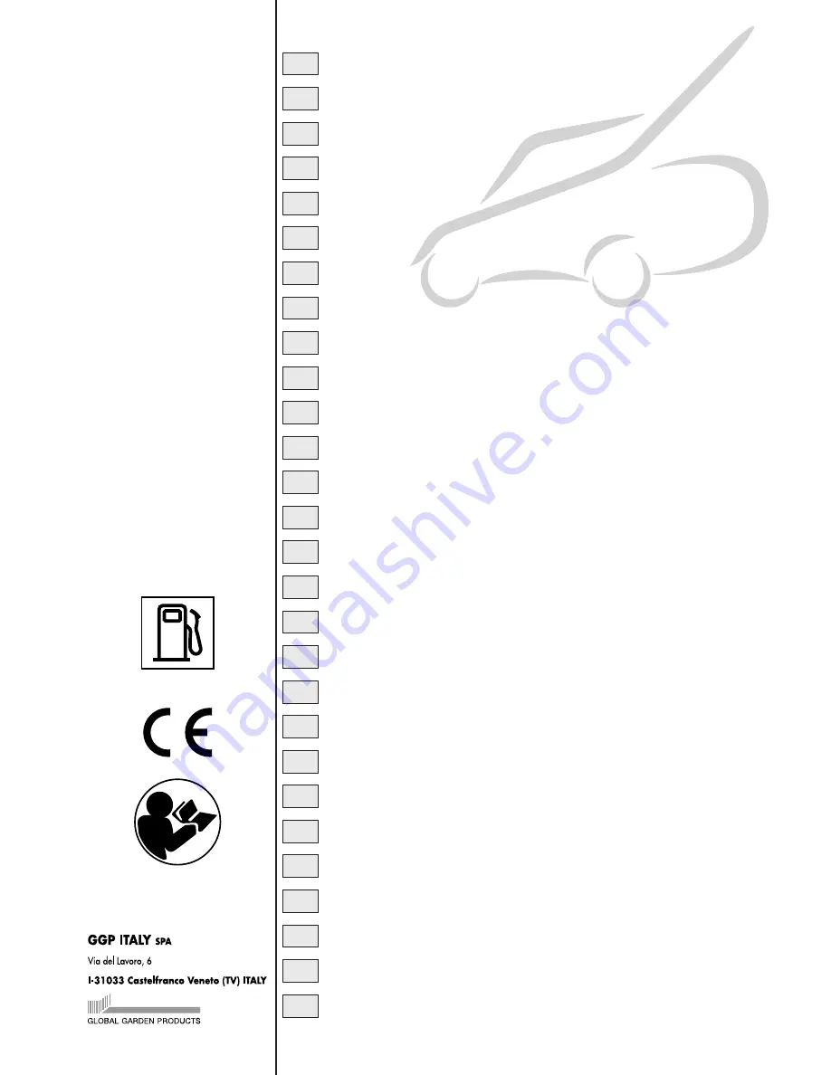 GGP ITALY SPA MCS 504 Series Operator'S Manual Download Page 1