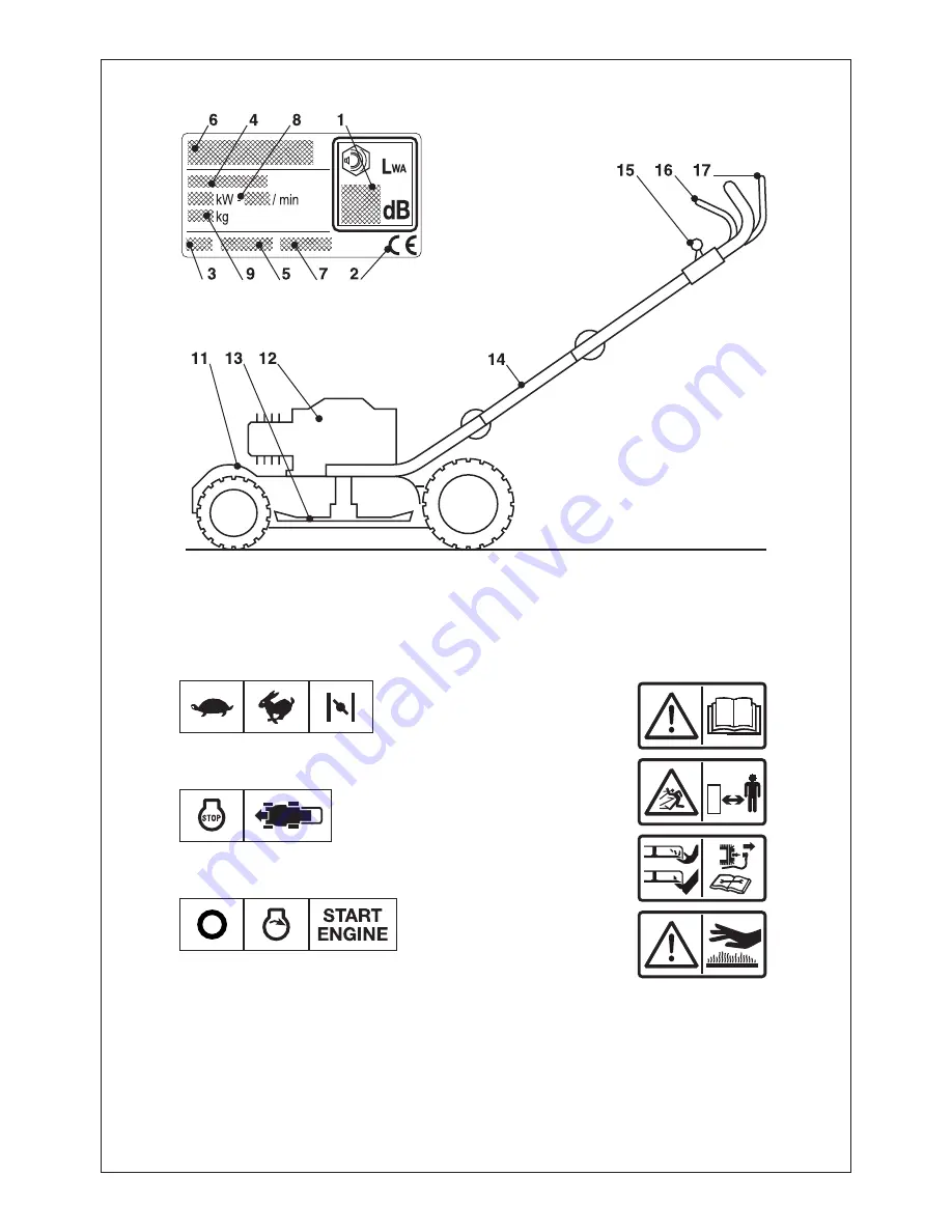 GGP ITALY SPA MCS 504 Series Operator'S Manual Download Page 4