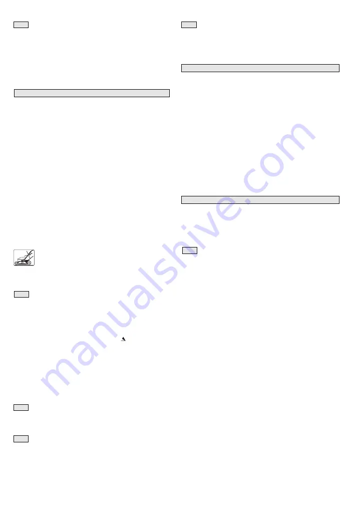 GGP ITALY SPA NP 534 TR Operator'S Manual Download Page 97