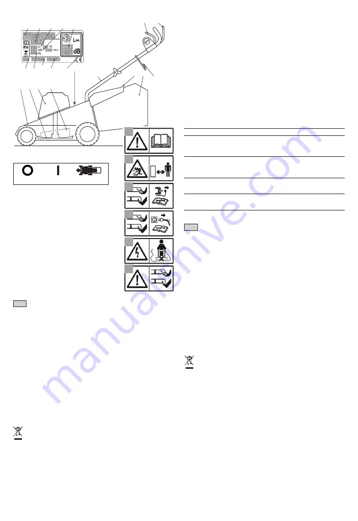 GGP ITALY CR 430 Скачать руководство пользователя страница 8