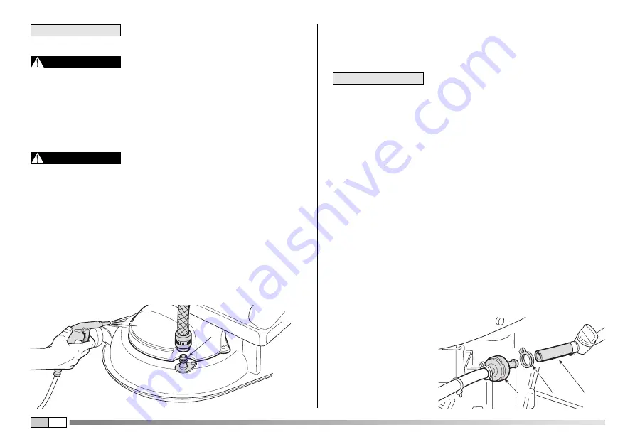 GGP ITALY MP 84C Owner'S Manual Download Page 62