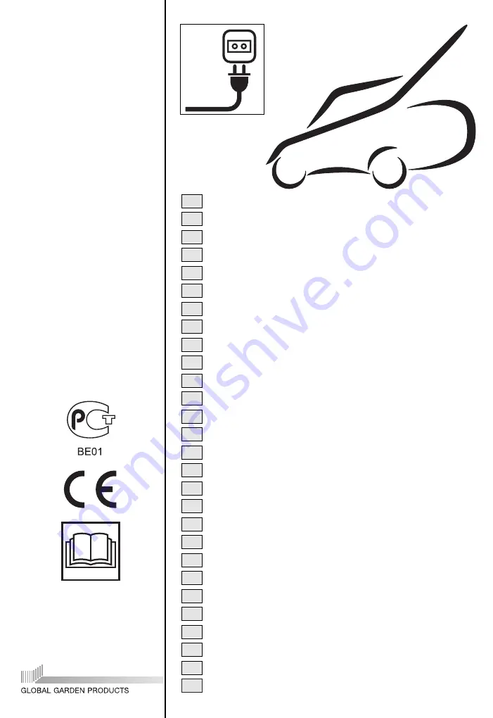 GGP CA 430 Operator'S Manual Download Page 1