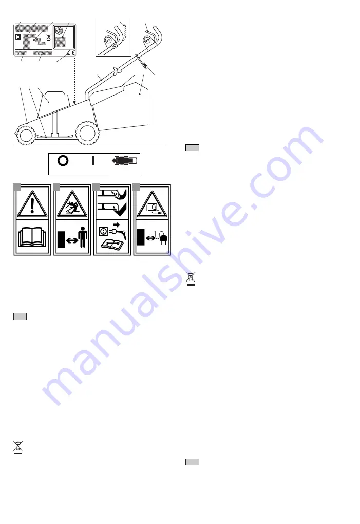 GGP CA 430 Operator'S Manual Download Page 5