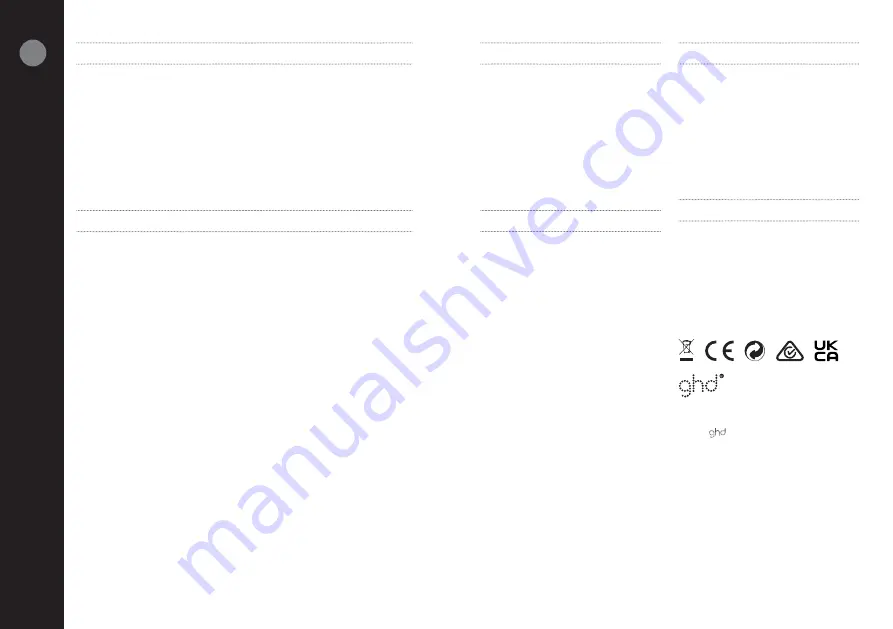 ghd HE001 Manual Download Page 6