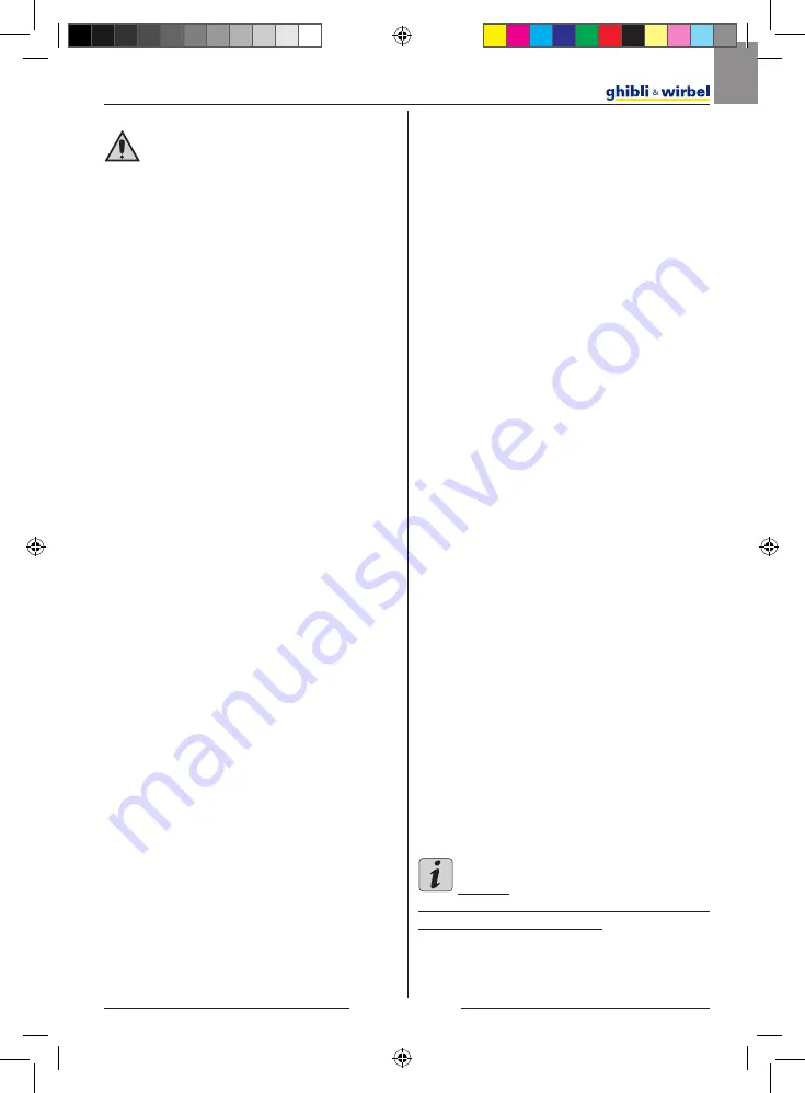 Ghibli & Wirbel 13.4180.00 Use And Maintenance Download Page 121