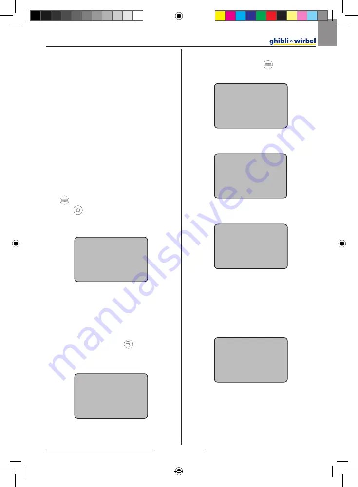 Ghibli & Wirbel 13.4180.00 Use And Maintenance Download Page 169