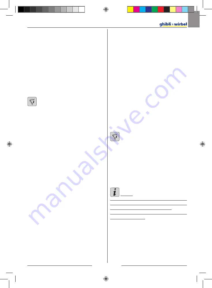 Ghibli & Wirbel C 150 U13 Use And Maintenance Download Page 19