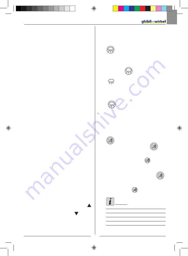 Ghibli & Wirbel RUNNER R 150 FD 100 Use And Maintenance Download Page 37