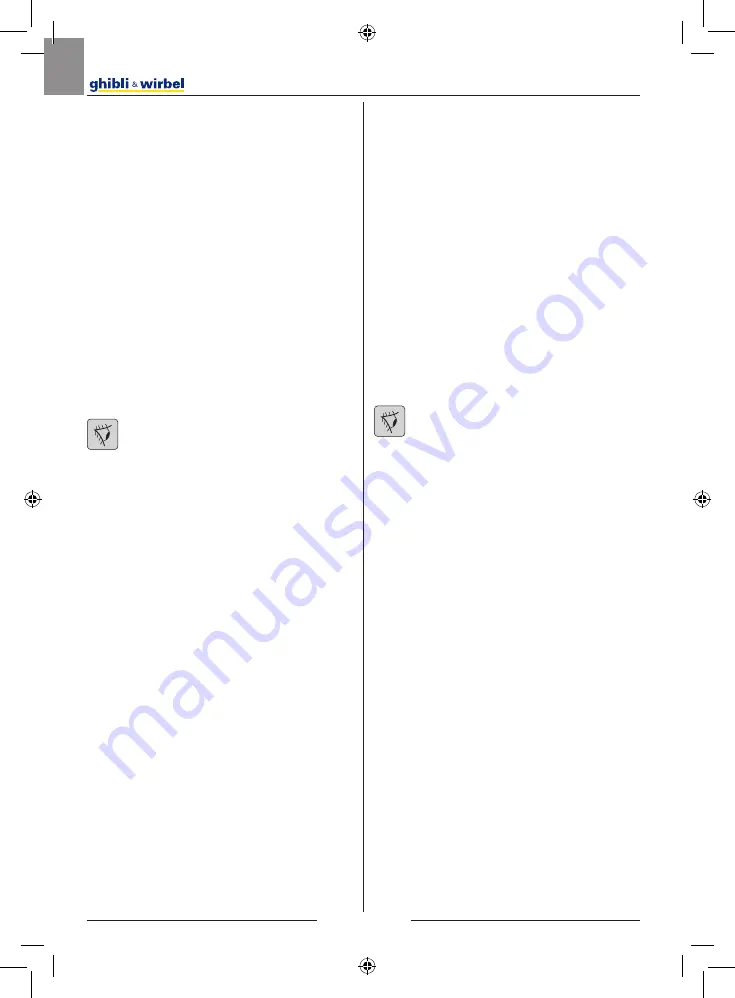 Ghibli & Wirbel SB 143 L08 Use And Maintenance Download Page 64