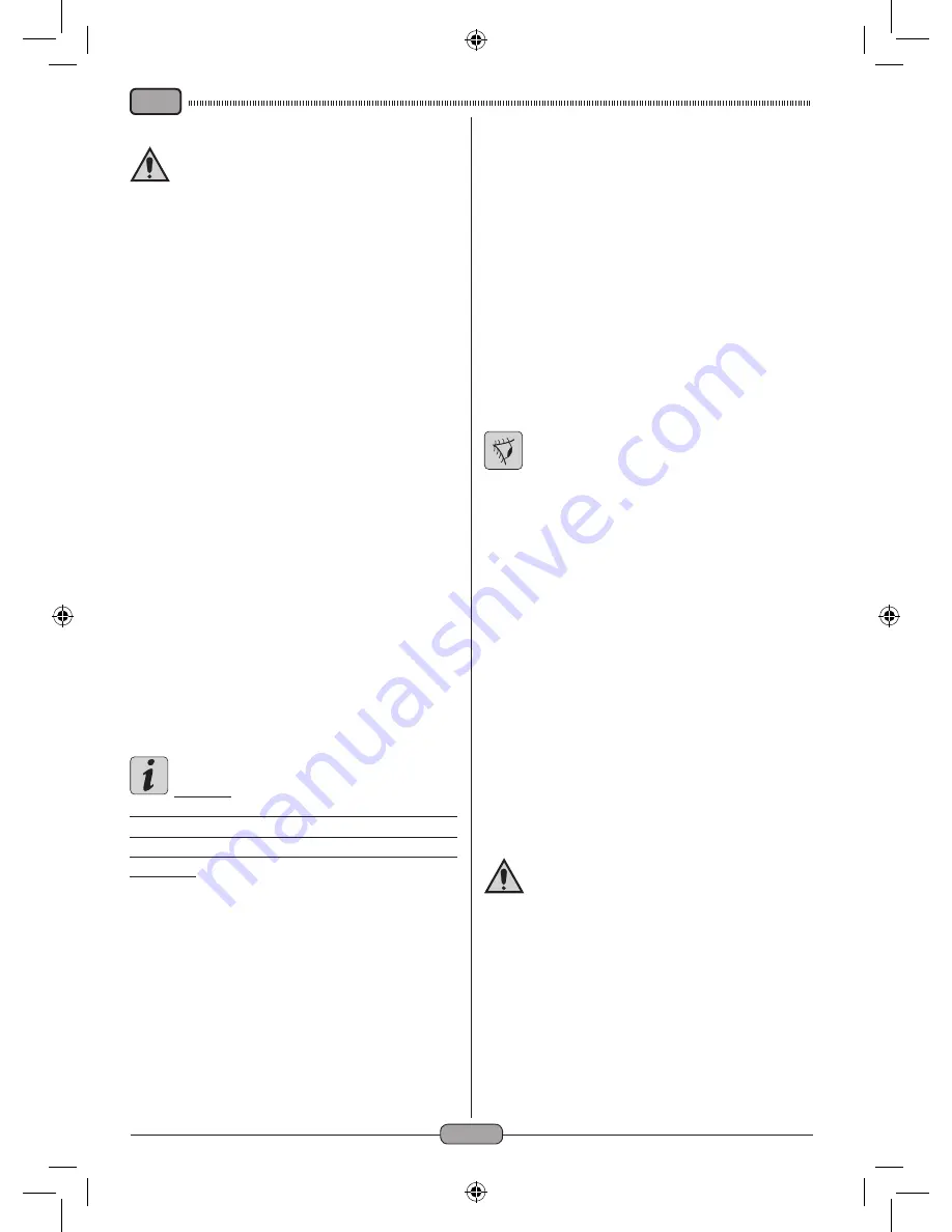 Ghibli cleanstar T1 Use And Maintenance Download Page 12