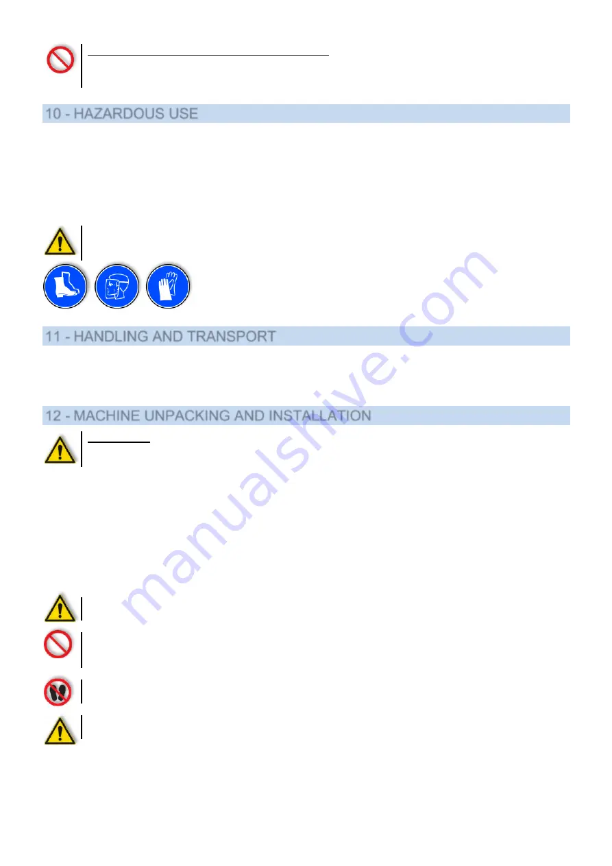 GHIDINI ADN 044 User And Maintenance Manual Download Page 7