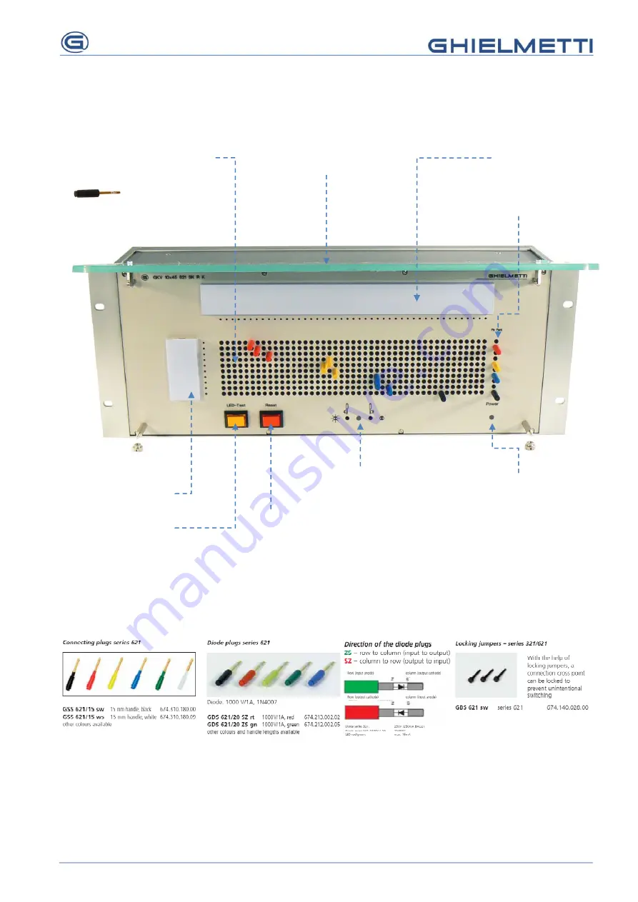 GHIELMETTI GKV 10x45 621 SK R LDP Operation Manual Download Page 4