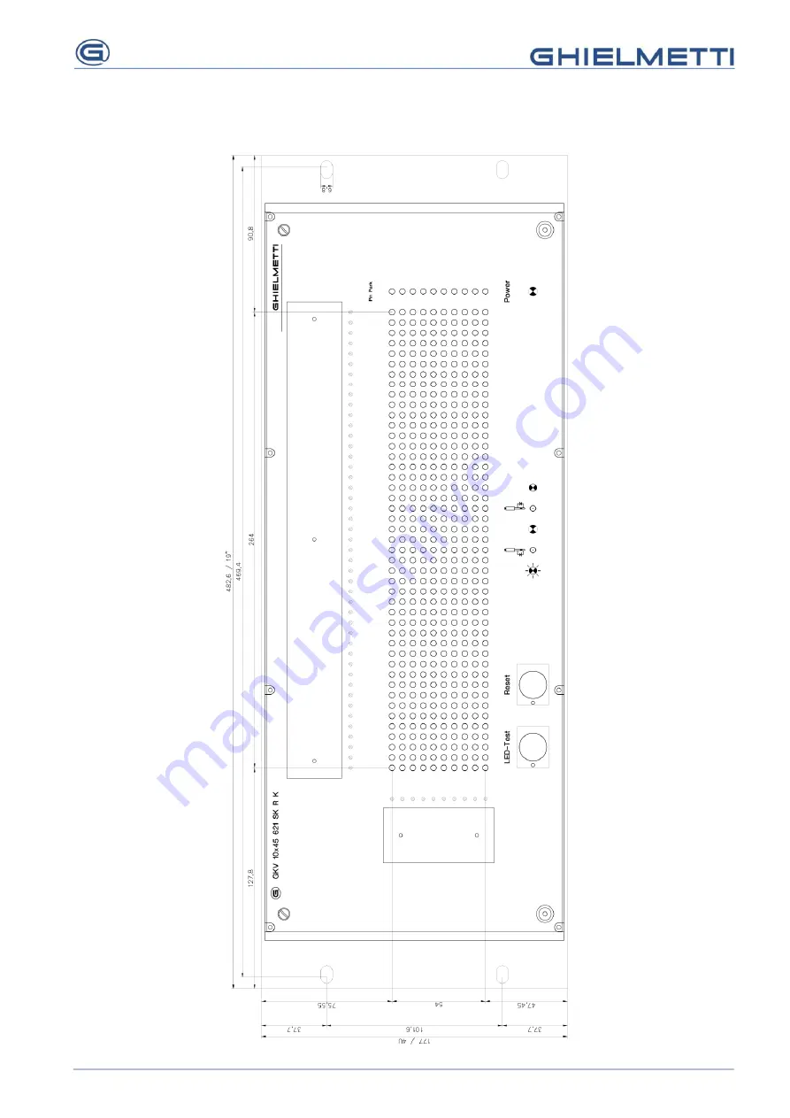 GHIELMETTI GKV 10x45 621 SK R LDP Operation Manual Download Page 8