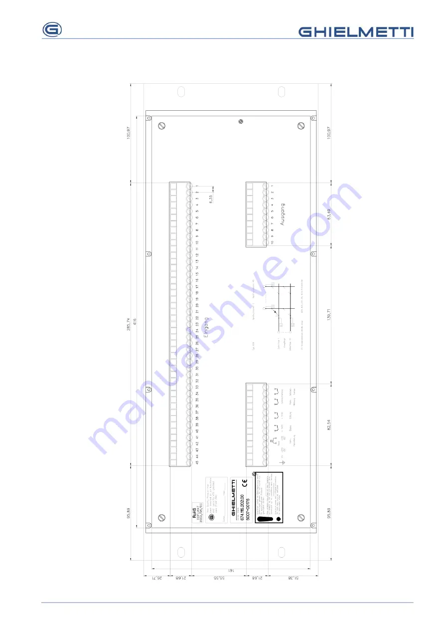 GHIELMETTI GKV 10x45 621 SK R LDP Operation Manual Download Page 9