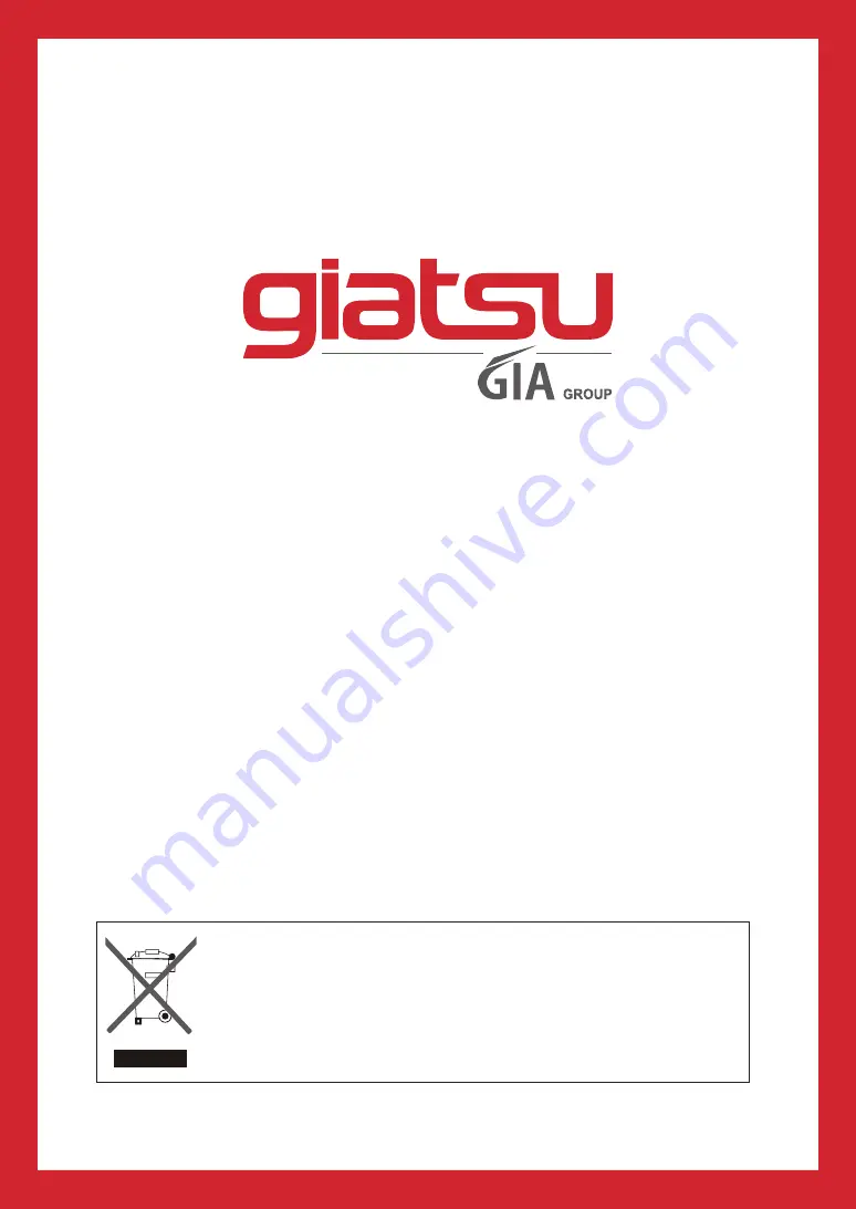 GIA GIATSU DIAMANT GIA-S09DIAR32-EXT Скачать руководство пользователя страница 26