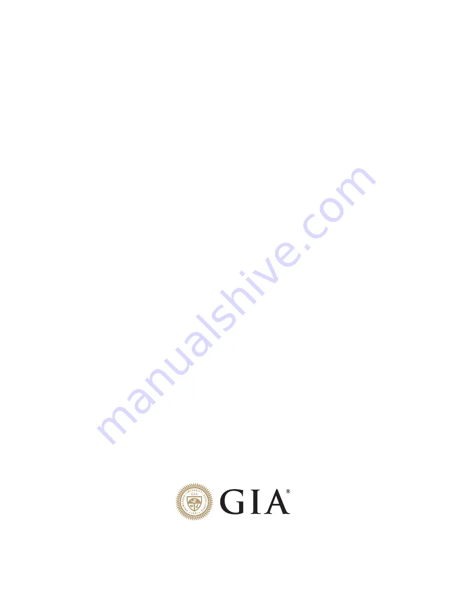 GIA UV Lamp and Viewing Cabinet User Manual Download Page 11